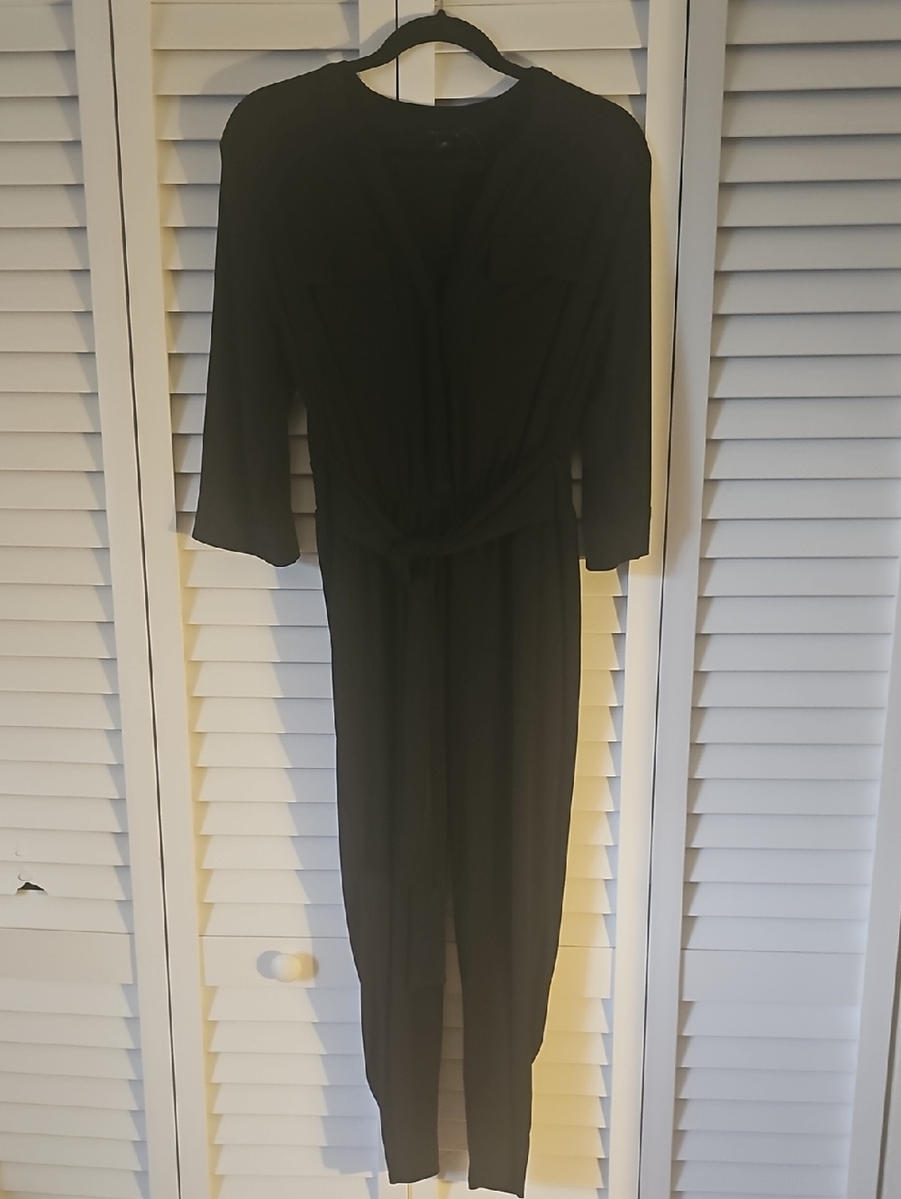 Torrid Classic Black Jumpsuit with Tie Waist
